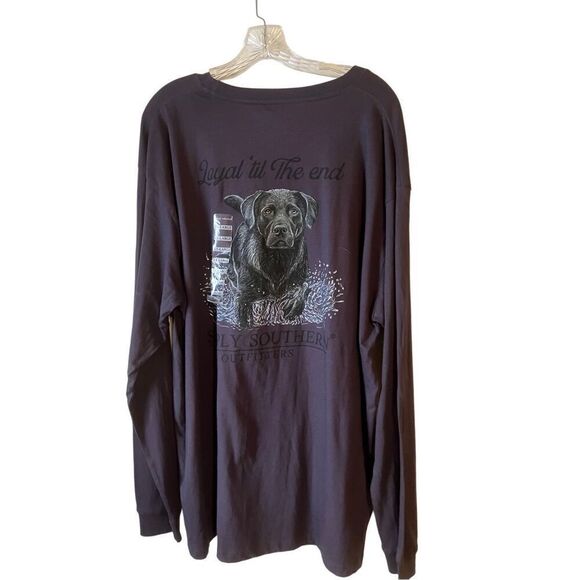 Simply Southern Men’s Black Lab Tee XXL - Picture 1 of 13